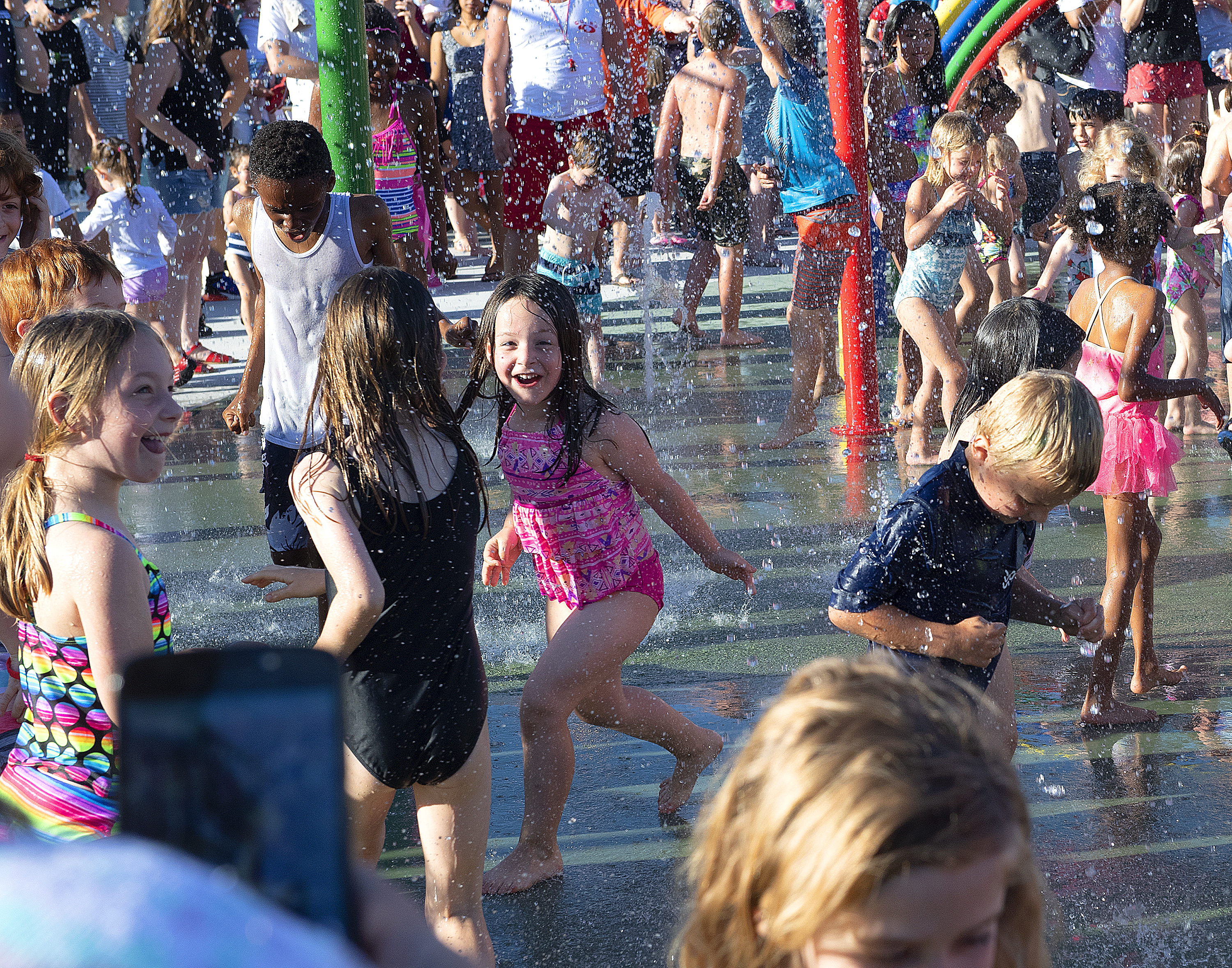Westover Park's new splash pad